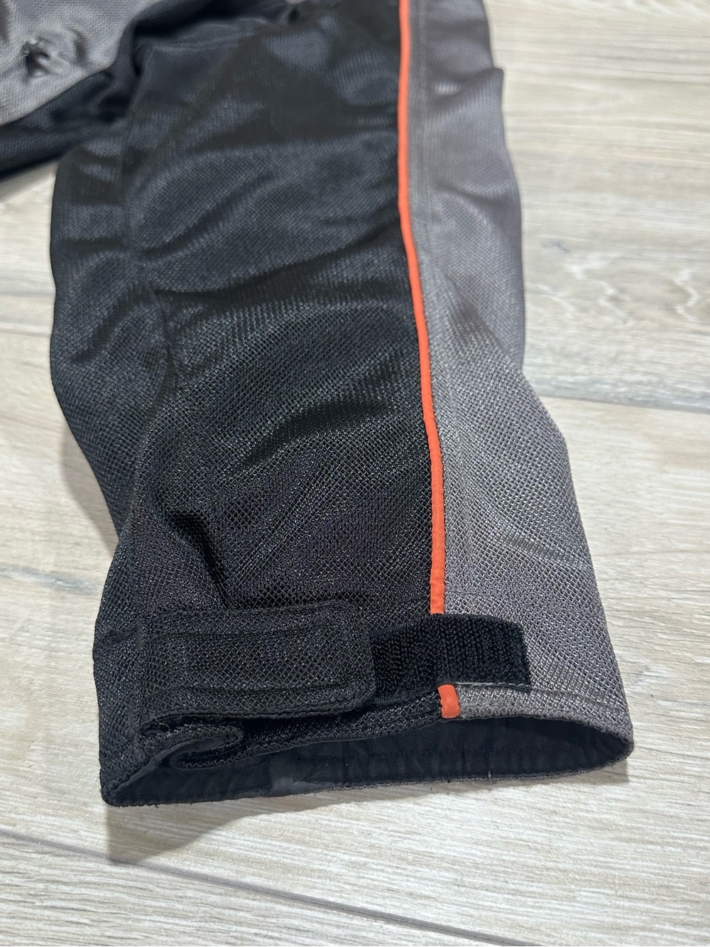 Harley-Davidson Mesh Armored Riding Jacket XL Gray Black Orange CE Armor - Picture 8 of 16